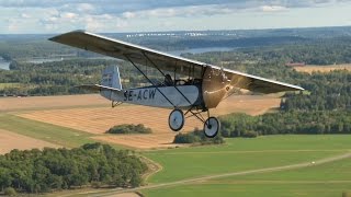 Pietenpol Air Camper quotKajsaquot and Per Widing First video footage [upl. by Dyol]