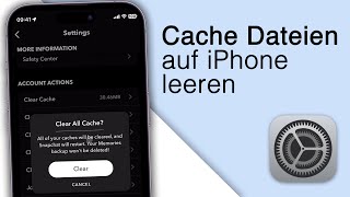 iPhone Cache leeren amp Speicherplatz freimachen 2 Möglichkeiten [upl. by Lustig]