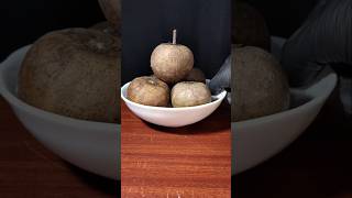 Manilkara zapota juice ASMR shorts asmrfood subscribe [upl. by Nnaeirual]