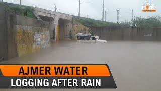 Ajmer Flooding  Severe Water Logging in Nagraj Area  Rajasthan Flood Update  News9 [upl. by Laing400]