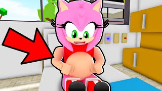 AMY Is PREGNANT in ROBLOX [upl. by Harrow857]