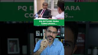 Porque estudei para concursos direito estudantededireito concursopublico aprovadoconcurso [upl. by Manny]