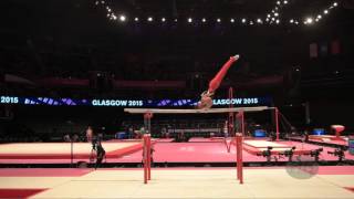 BRETSCHNEIDER Andreas GER  2015 Artistic Worlds  Qualifications Parallel Bars [upl. by Vassili]