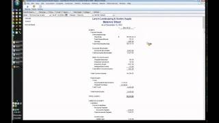 QuickBooks Balance Sheet Help [upl. by Micco]