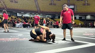 Adcc south American trials BH women’s 65 quarter finals adcc nogi bjj [upl. by Alleoj]