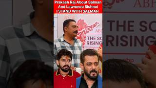 Prakash Raj About Salman khan and Lawrence bishnoi newshindi bollywood [upl. by Aurelio19]