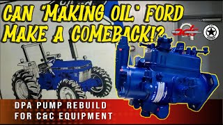 4610 Ford Tractor MAKIN OIL Lucas  CAV Pump Repair Rebuild for CCEQUIPMENT1985 60HP 3cylinder [upl. by Enneles]