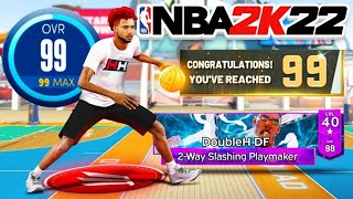 The Power of my 99 OVR 2Way Slashing Playmaker Squeakers react to the BEST BUILD in NBA2K22😂 [upl. by Ariew690]