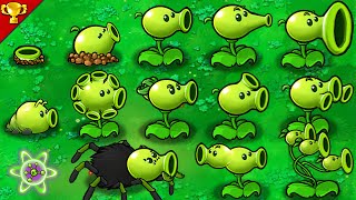 Plants vs Zombies  Green Team Mutant Peashooter Use Plant Food [upl. by Eenwat]