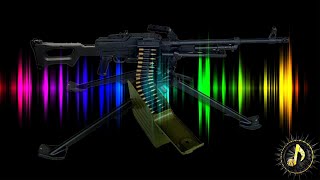 Heavy Machine Gun Fire Sound Effect [upl. by Enoob]