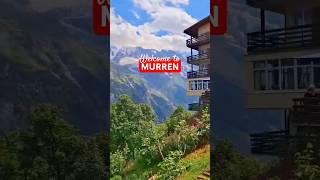 Explore the stunning mountain village of Murren in SWITZERLAND 🇨🇭 [upl. by Faline]