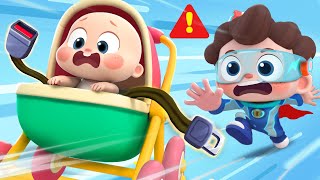 Lets Buckle Up Baby  Seatbelt Safety Song  Nursery Rhymes amp Kids Songs  BabyBus [upl. by Eleanore]