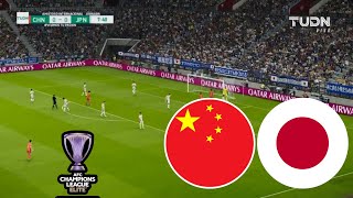 China vs Japan 13  World Cup Qualification AFC  Match Highlights  Video Game Simulation [upl. by Eladnwahs948]