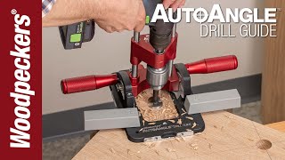 AutoAngle Drill Guide  Woodpeckers Tools [upl. by Astra]