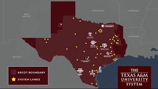 Texas AampM University System planning to create power network to help Texas energy grid [upl. by Hanschen]