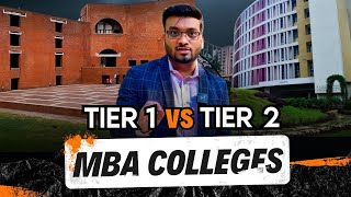 Massive Difference Between Tier1 amp Tier 2 MBA Colleges   This Will Shock You [upl. by Combe]