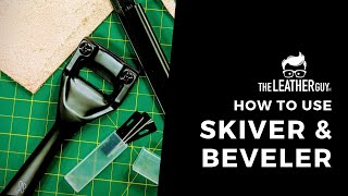 How to Use the Leather Skiver [upl. by Ashti]