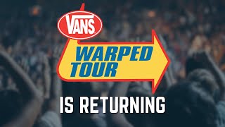 Warped Tour to Return in 2025 [upl. by Atlas]