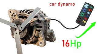 I turn car dynamo into a eternal generator [upl. by Francene]