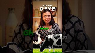 क्या आपकी गाय घास खाती है   Benefits of cows grazing green grass  dairy milk Shorts dhanshri [upl. by Aiasi]