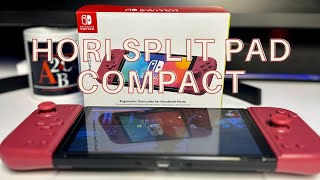 HORI Nintendo Switch Split Pad Compact Apricot Red  Unboxing [upl. by Carboni]