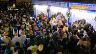 Southall Nagar Kirtan by Sangat TV  The Largest Gathering of Sikhs in Europe [upl. by Yromem]