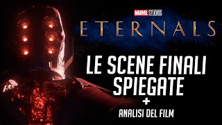 Eternals  Le SCENE FINALI SPIEGATE  ANALISI del FILM [upl. by Kessia292]