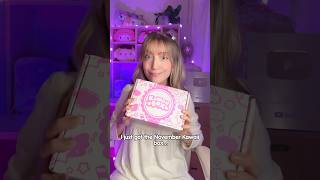 Unboxing the November Kawaii Box 🎁✨ Cute Surprises Inside 🎀 [upl. by Dorkus314]