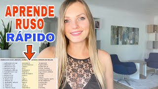 Aprende RUSO Rápido con 55 Frases verbosampcasos para hablar en el idioma  Clases curso de ruso [upl. by Carisa]