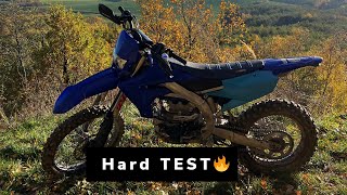 YAMAHA WR250F  🔥HARD ENDURO TEST [upl. by Krum91]