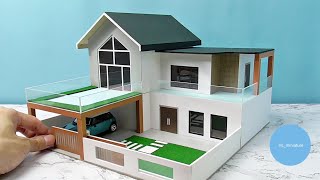 Mini House Model Making 40 [upl. by Hedvig]