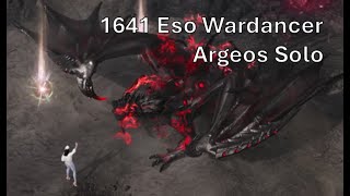 Lost Ark 1641 T3 Eso Wardancer Solo Argeos [upl. by Notsahc]