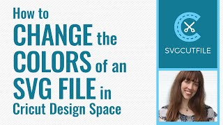 How to change colors of your svg file in Cricut Design Space [upl. by Guyer]