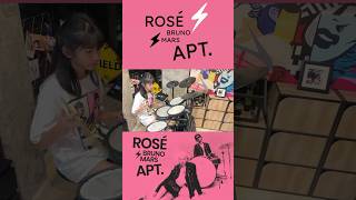 🎯APT  ROSE amp Bruno Mars⚡️🎼🥁APT rosé ROSE brunomars roséandbrunomars coverdrum ตีกลอง [upl. by Ricketts582]