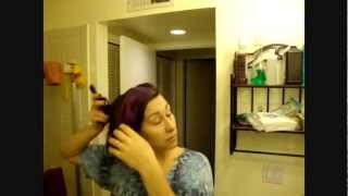 Dying my Hair with Clairol Demi Permanent Color [upl. by Ycrad281]