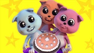 Tre piccoli gattini  gattino rima in Italiano  canzone vivaio  Three Little Kittens  Kids Rhyme [upl. by Ecirtaemed]