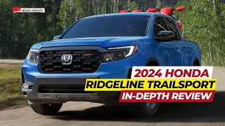 2024 Honda Ridgeline Test Drive Review and Specs Unleashing OffRoad Adventure [upl. by Stillas]