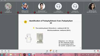 المختبر الاول عقاقير عملي isolation of podophyllotoxin from podophyllum emodi [upl. by Oam]