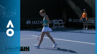 Viktorija Golubic v Kateryna Bondarenko match highlights 1R  Australian Open 2018 [upl. by Golda]