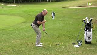 2 Minute Golf Tips  Knee Flex in the Golf Swing [upl. by Masao615]