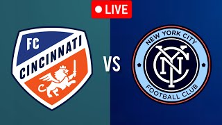 FC Cincinnati vs New York City Live football Match Today  MLS 2024 [upl. by Osner]