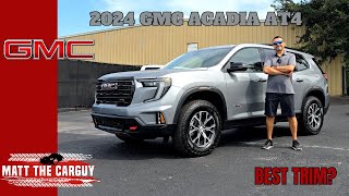 Brand New 2024 GMC Acadia AT4 review and test drive Is it the best trim to get [upl. by Rochelle]