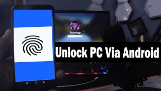 How To Unlock Your Windows 10 PC Using Android Fingerprint [upl. by Neelac]