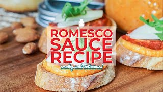 Romesco Sauce Recipe [upl. by Odraleba]