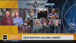 Mix 1041s Karson amp Kennedy talk 2024 Boston Calling Music Festival [upl. by Susie]