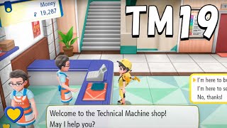 HOW TO GET TM19 Iron Tail in Pokémon Lets Go Pikachu amp Eevee [upl. by Judas]