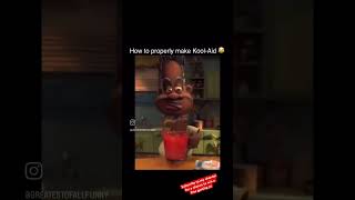 How to make koolaid properly funny funnyshorts fypシ funnyvideo comedy comedyvideos pjs [upl. by Ferneau]