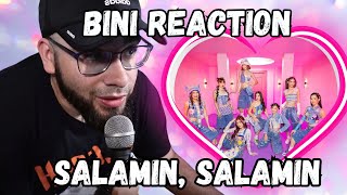 BINI  Salamin Salamin Music Video Reaction  They have that star quality [upl. by Nam]