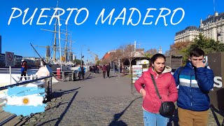 【4K】🇦🇷 BUENOS AIRES ARGENTINA ✺ Puerto Madero  Walking Tour [upl. by Neeluqcaj349]