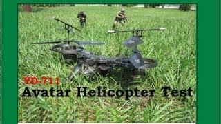 YD 711 Avatar Helicopter Test by NightFlyyer the Pros and cons [upl. by Aicelav]